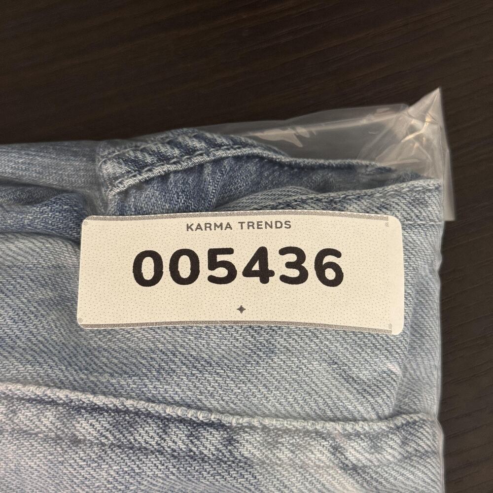 Cloth & Stone Jeans Womens Small Distressed Straight Tencel Lyocell Light Wash - Picture 11 of 11